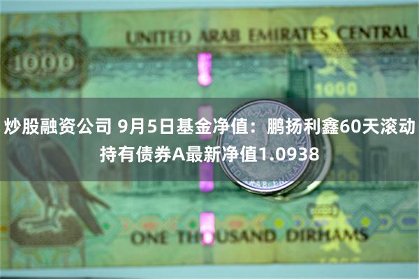 炒股融资公司 9月5日基金净值：鹏扬利鑫60天滚动持有债券A最新净值1.0938