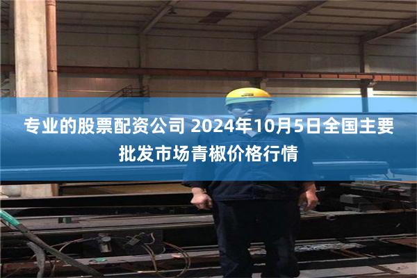 专业的股票配资公司 2024年10月5日全国主要批发市场青椒价格行情